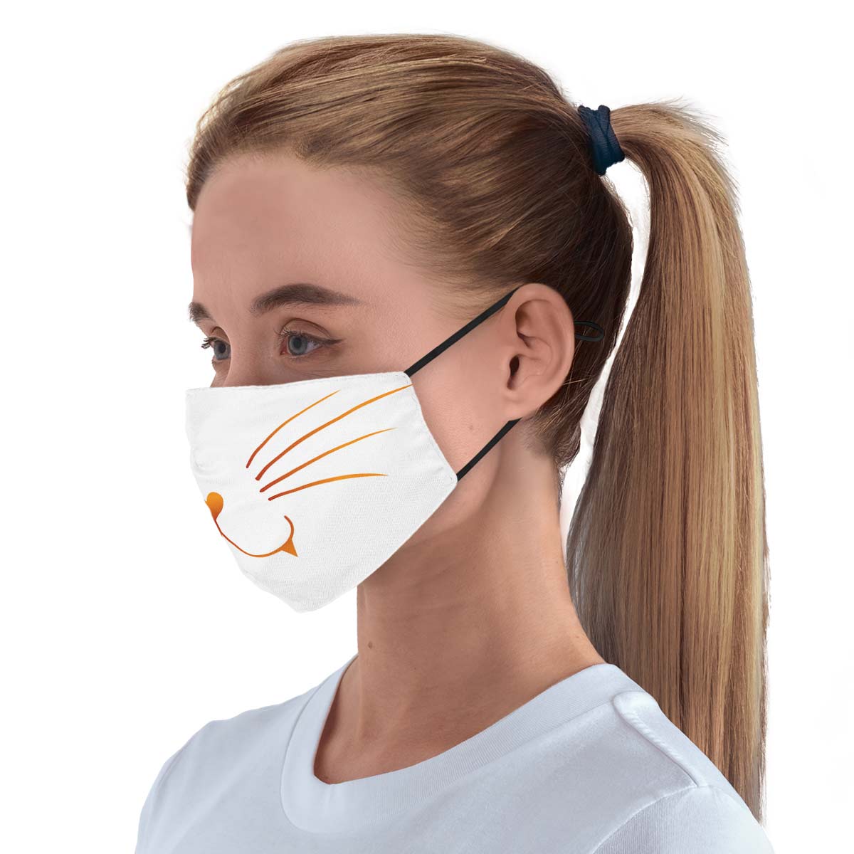 Spooky Cat Face Cover