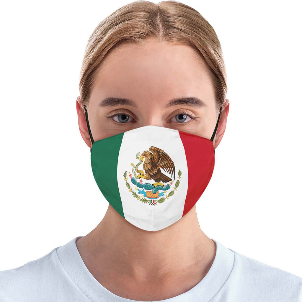 Mexican Flag Face Cover