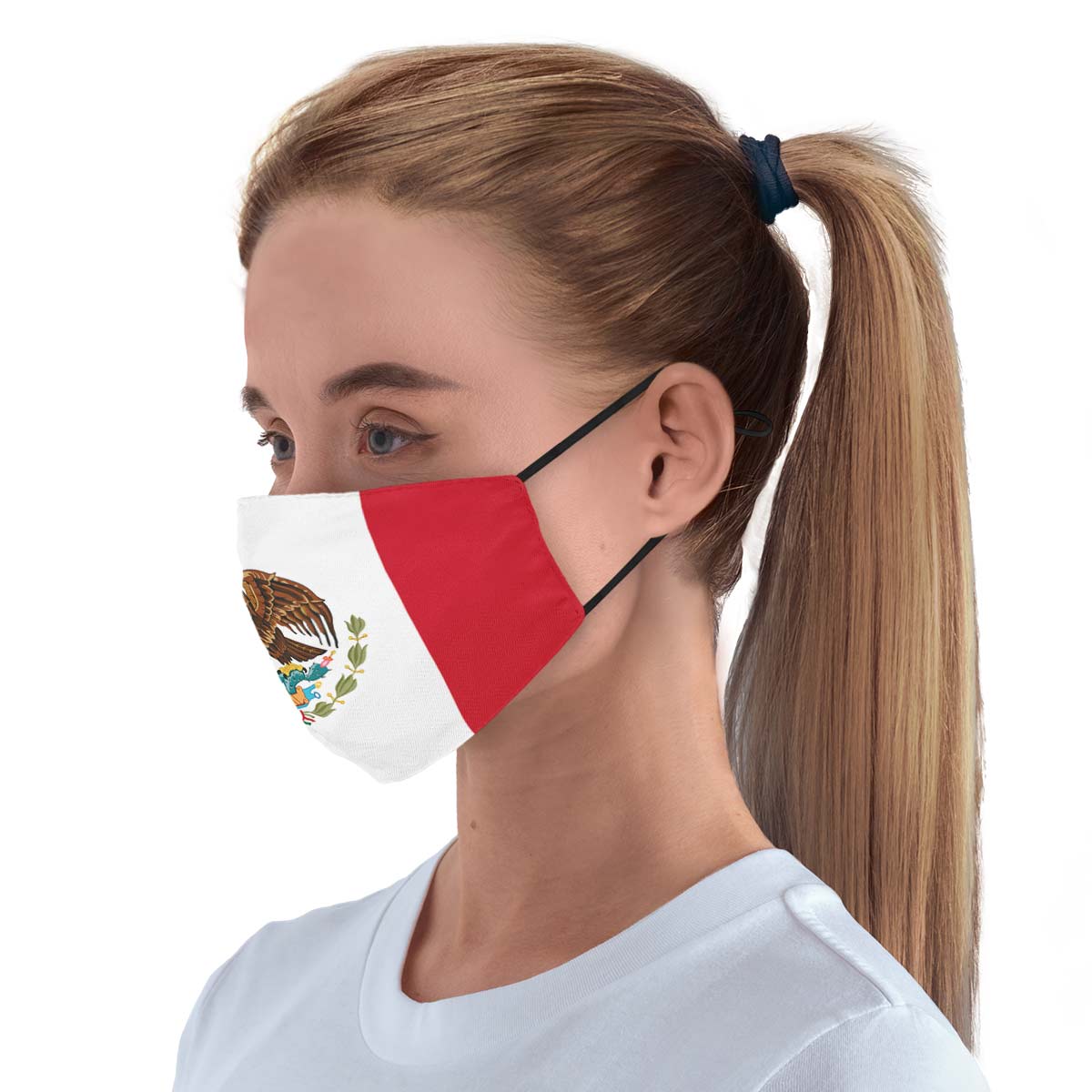 Mexican Flag Face Cover