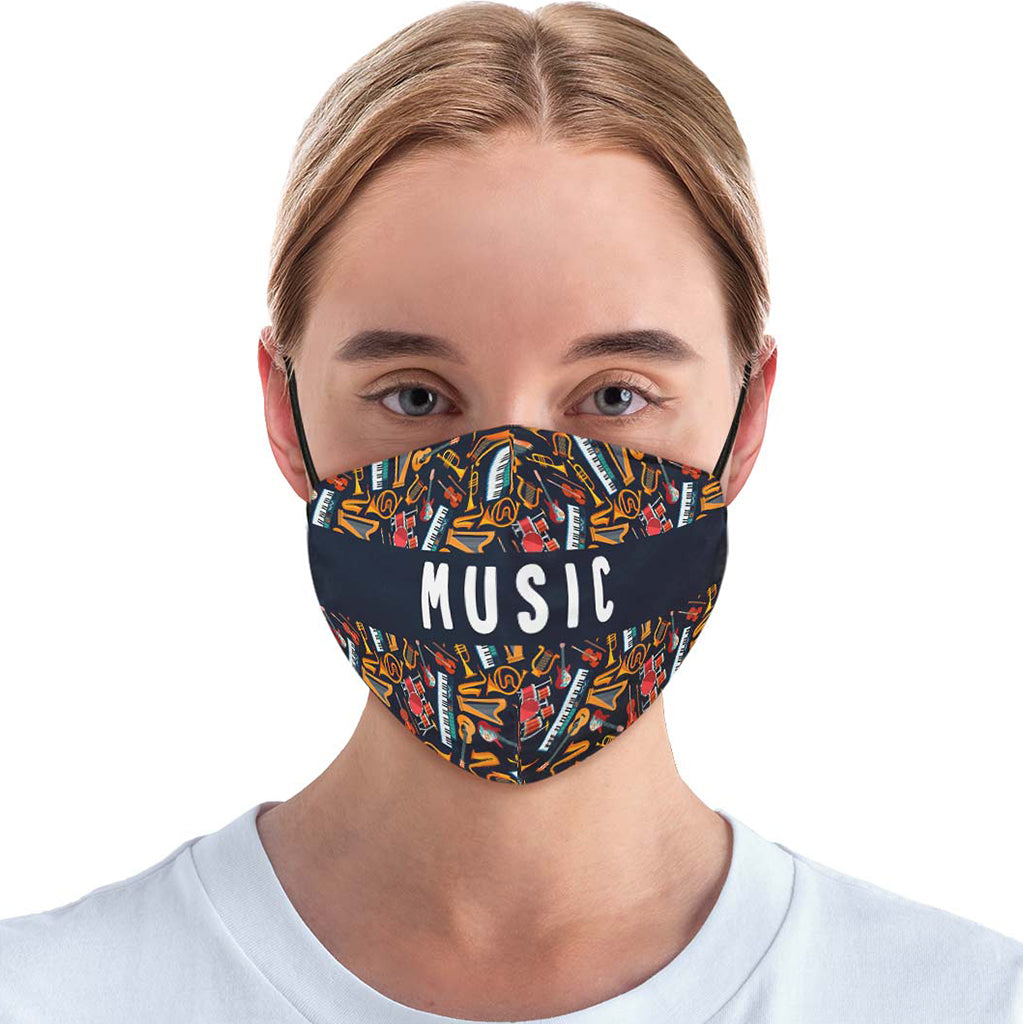 Music Teacher Face Cover