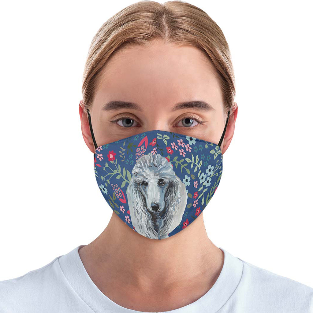 Poodle Sweetheart Face Cover