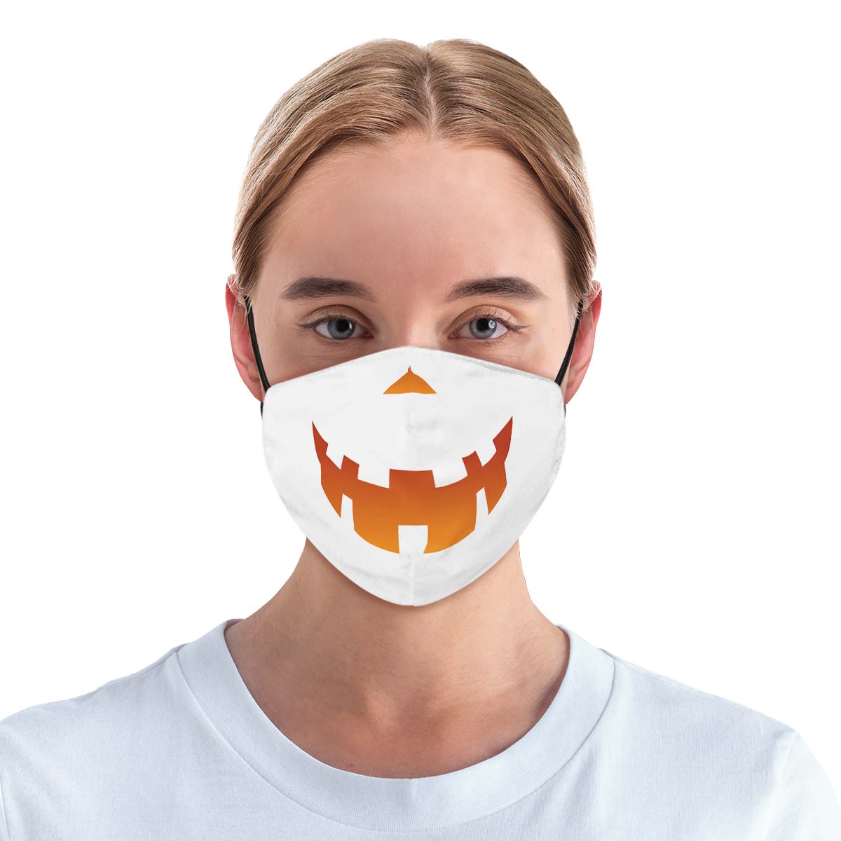 Pumpkin Face Cover