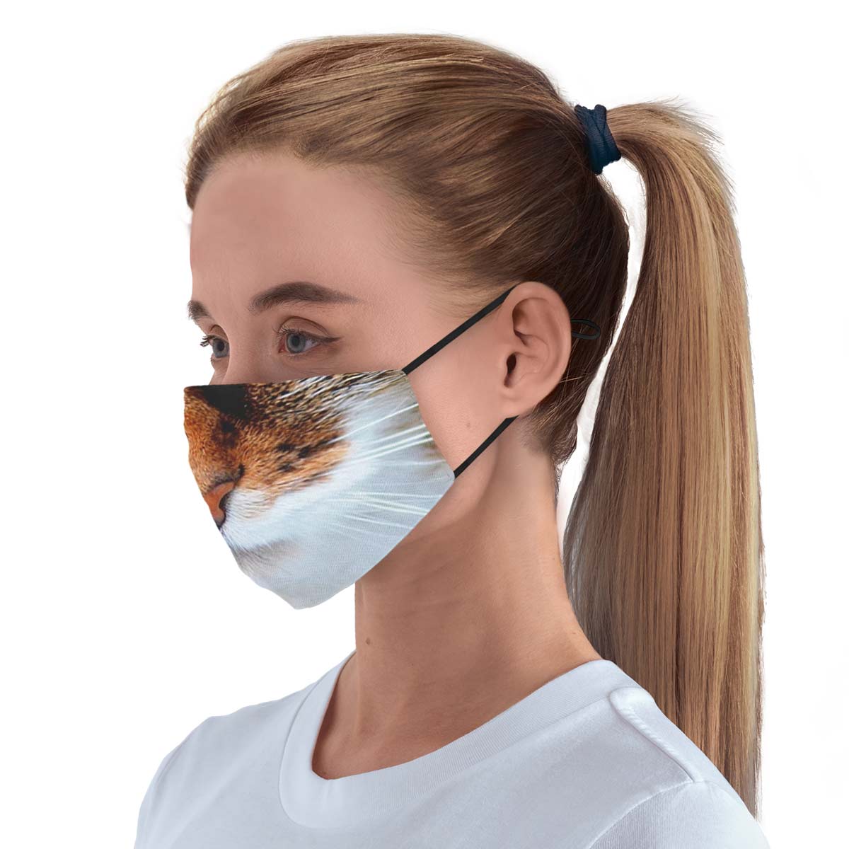 Vibrant Cat Face Cover