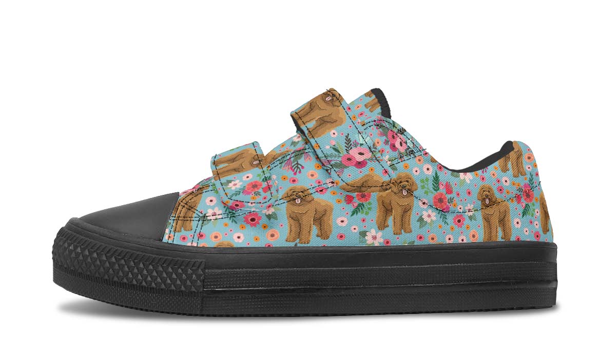 Goldendoodle Flower Kids Lowtops