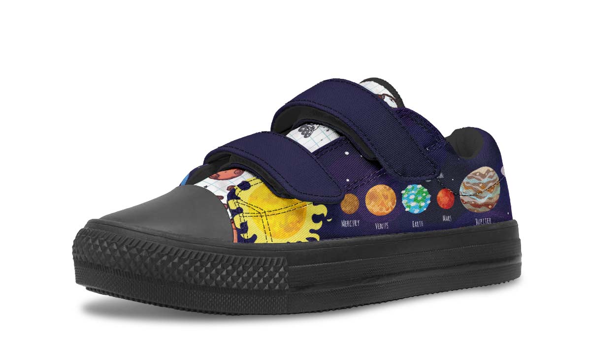 Space Notebook Kids Lowtops