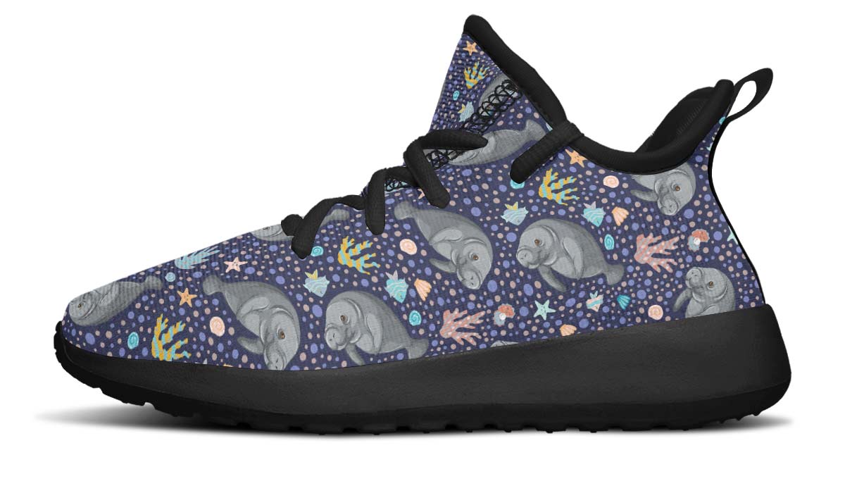 Manatee Party Kids Sneakers