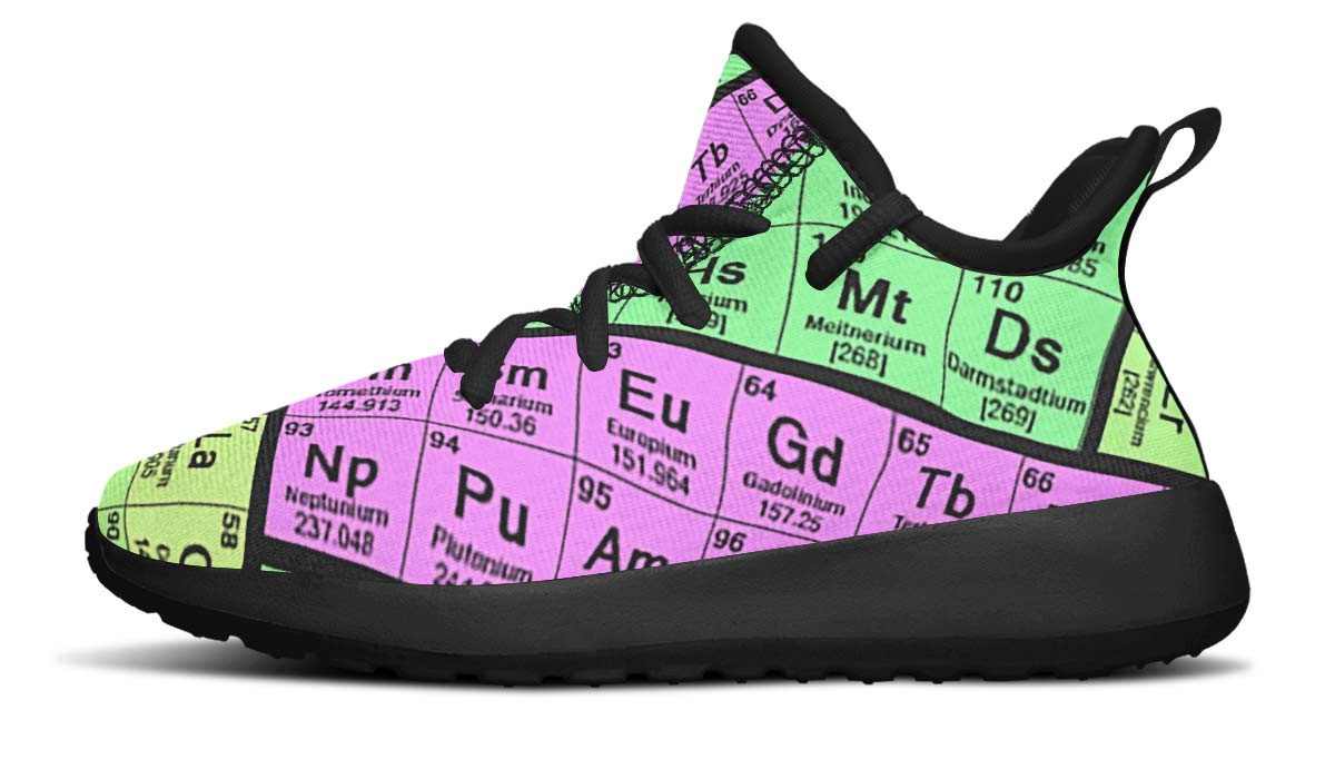 Periodic Table Kids Sneakers