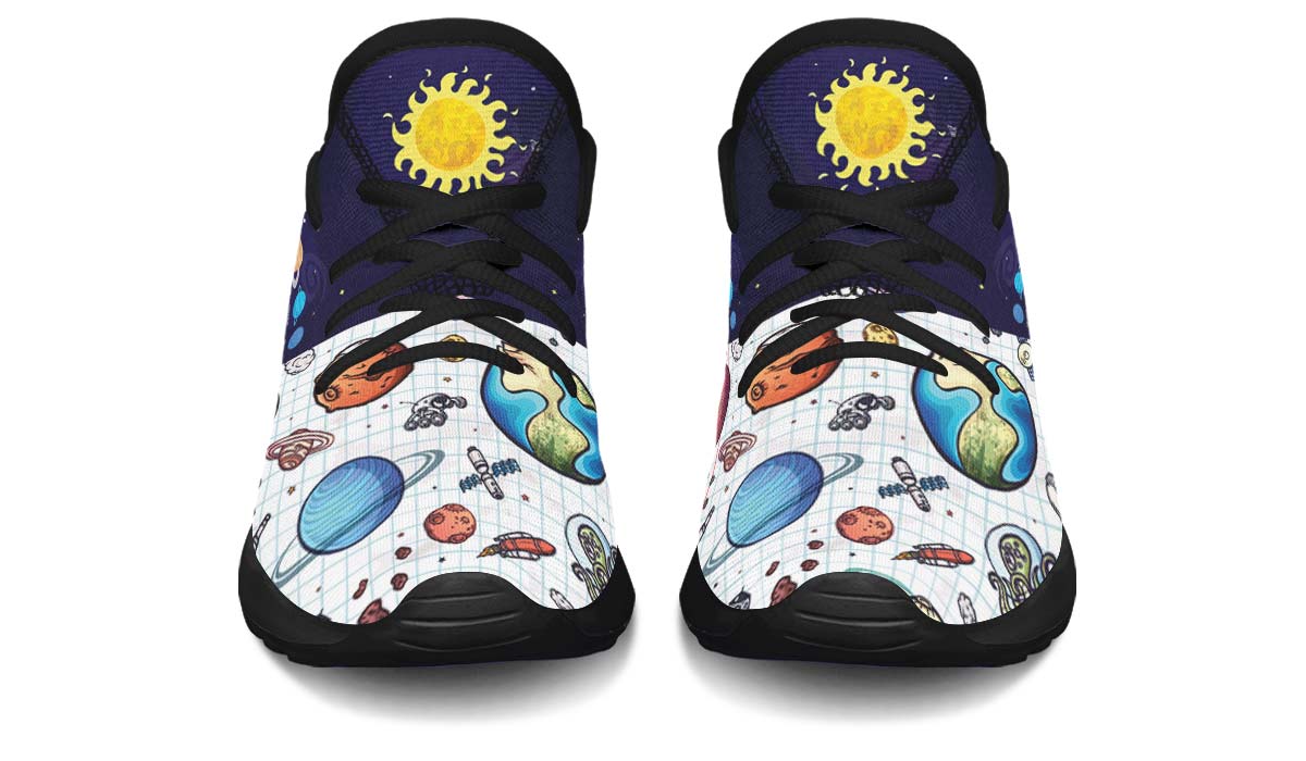 Space Notebook Kids Sneakers