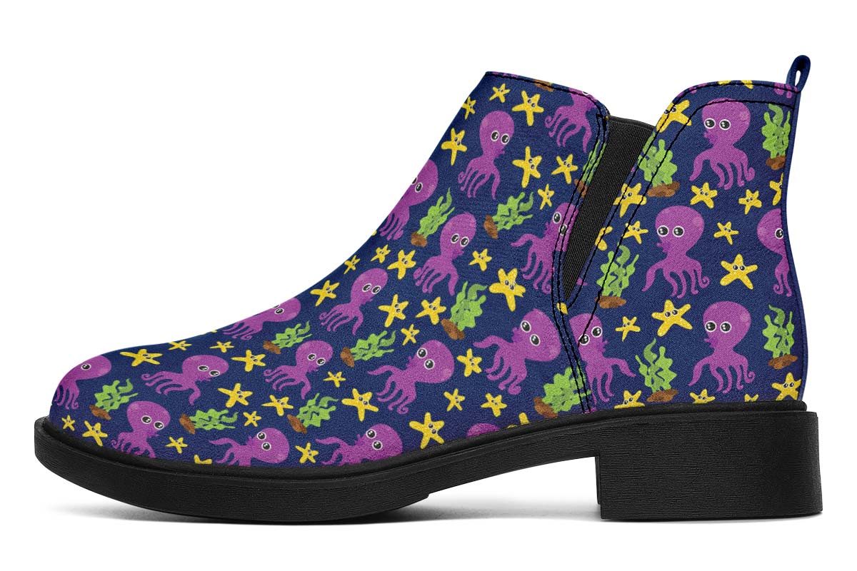 Adorable Octopus Neat Vibe Boots