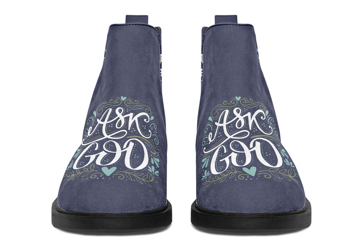 Ask God Neat Vibe Boots
