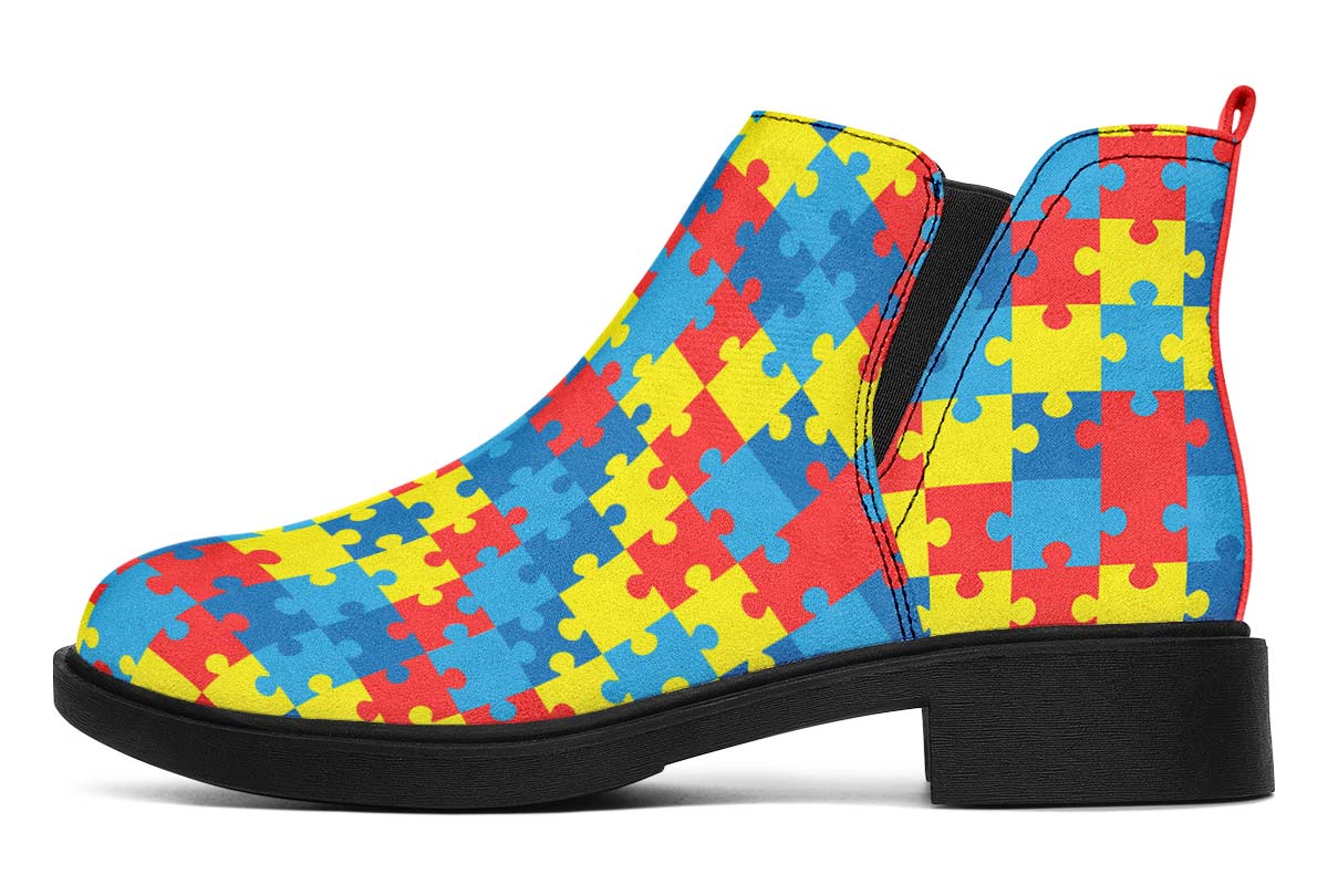 Autism Awareness Neat Vibe Boots