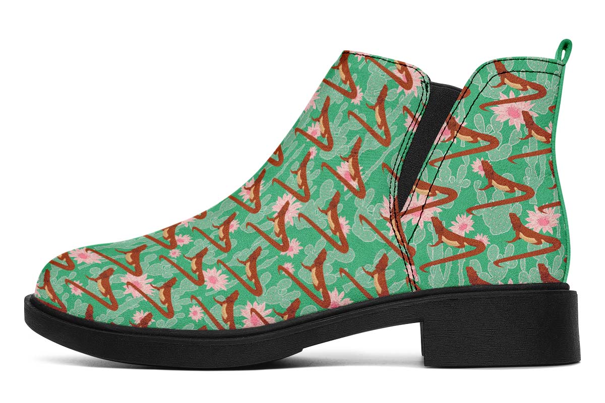 Bearded Dragon Pattern Neat Vibe Boots