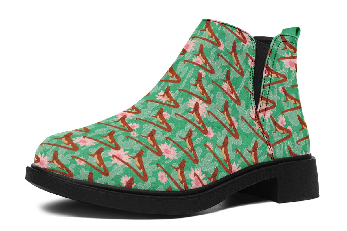 Bearded Dragon Pattern Neat Vibe Boots