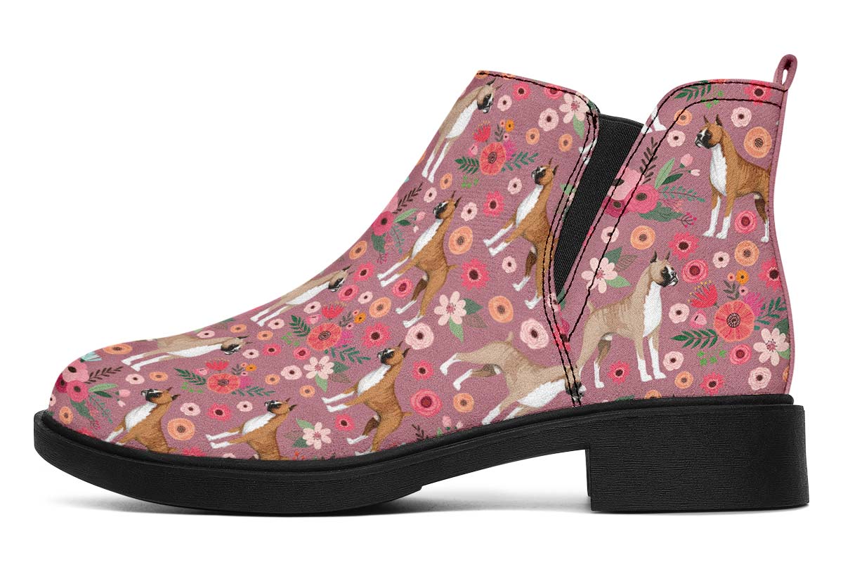 Boxer Flower Neat Vibe Boots