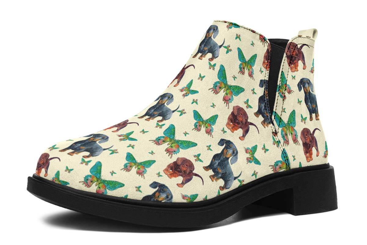 Butterfly Dachshund Neat Vibe Boots