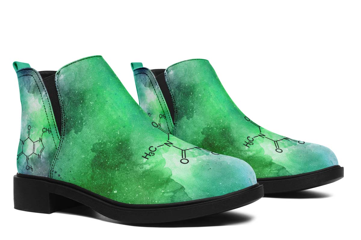 Caffeine Molecule Neat Vibe Boots