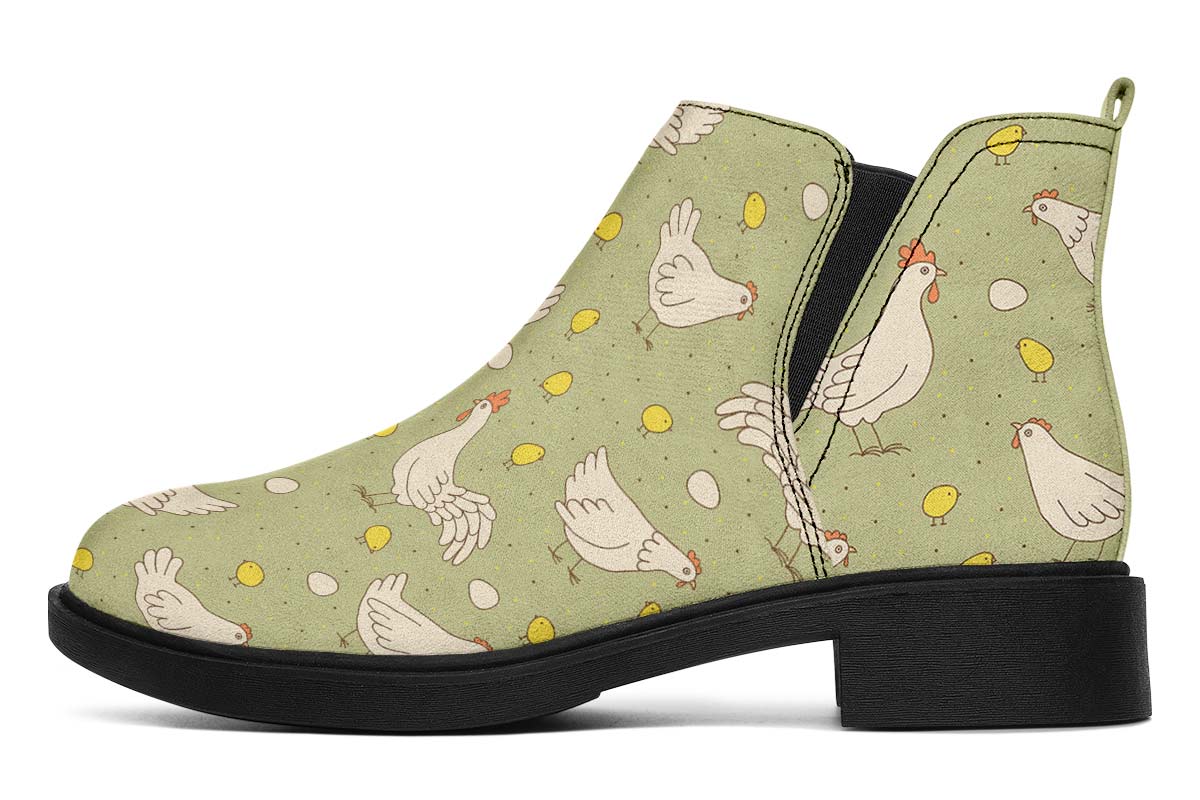 Chicken Family Neat Vibe Boots