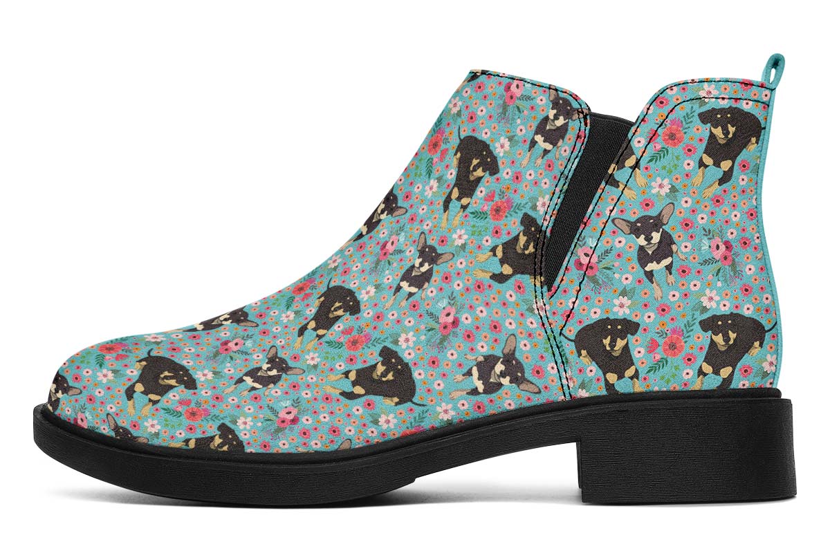 Chiweenie Flower Neat Vibe Boots