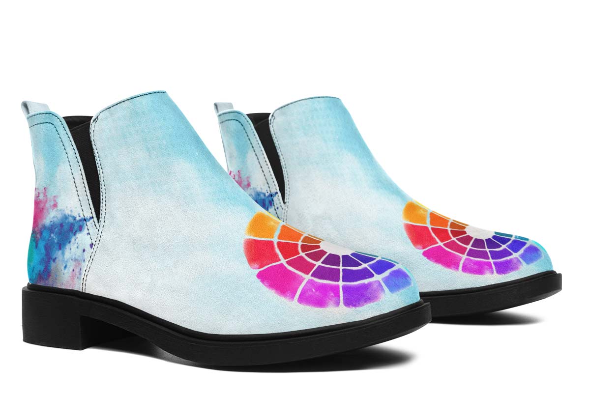 Color Wheel Neat Vibe Boots