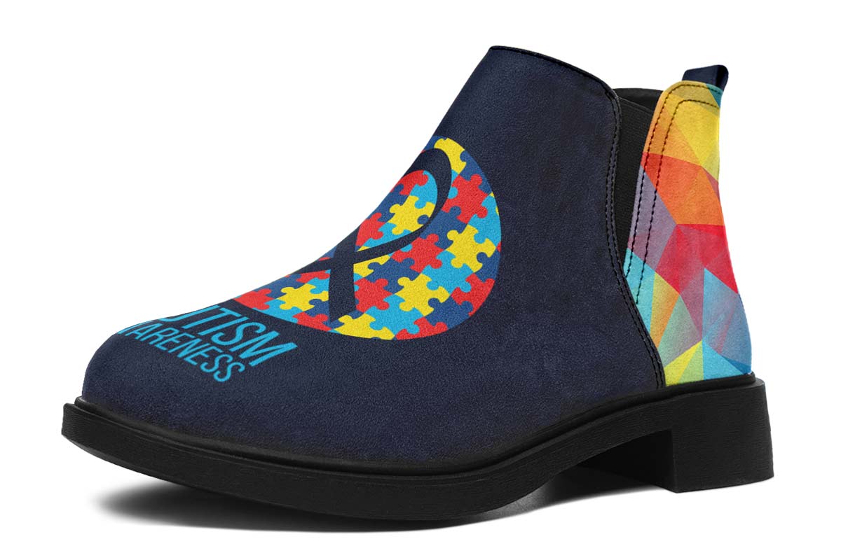 Colorful Autism Neat Vibe Boots
