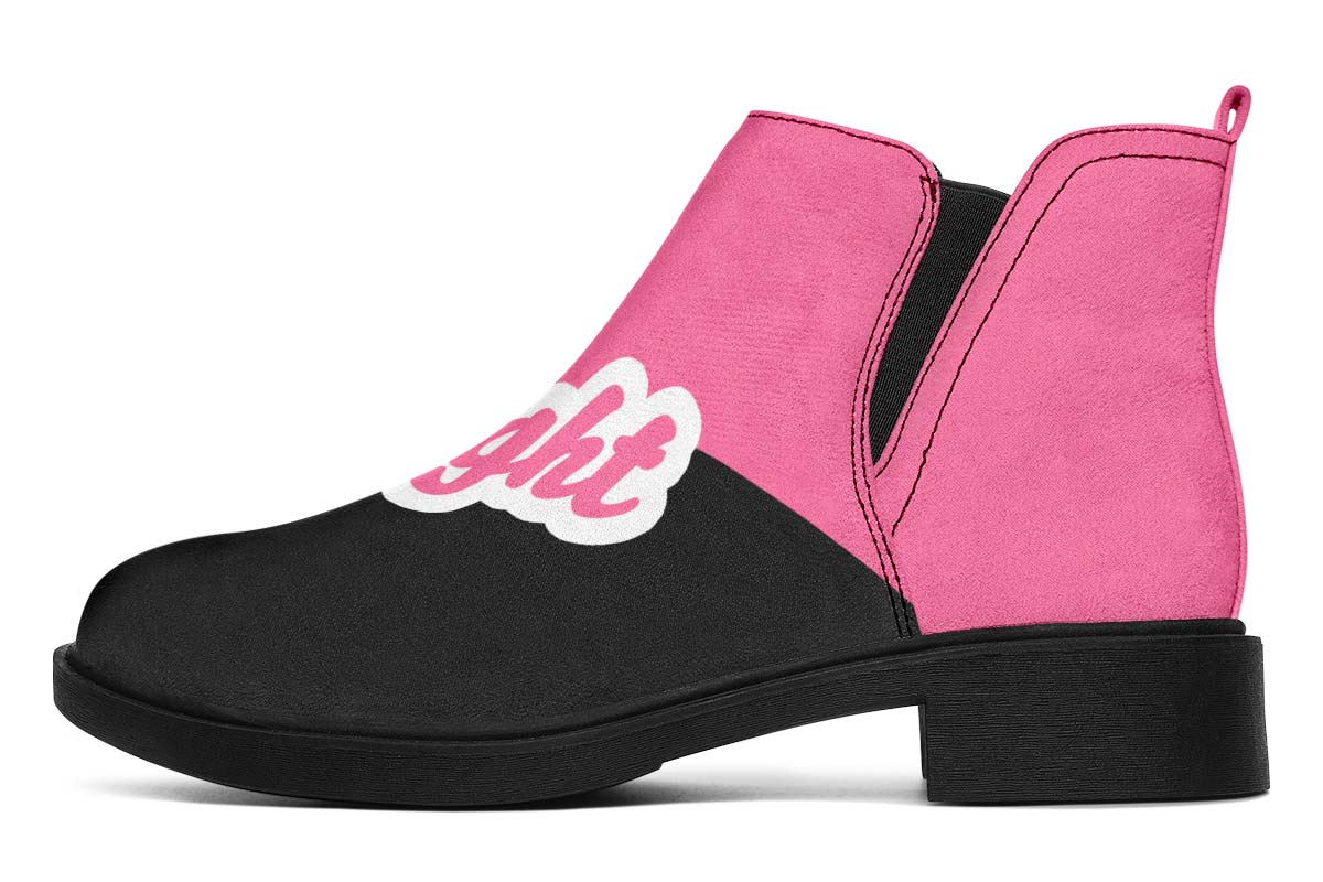 Fight Breast Cancer Neat Vibe Boots