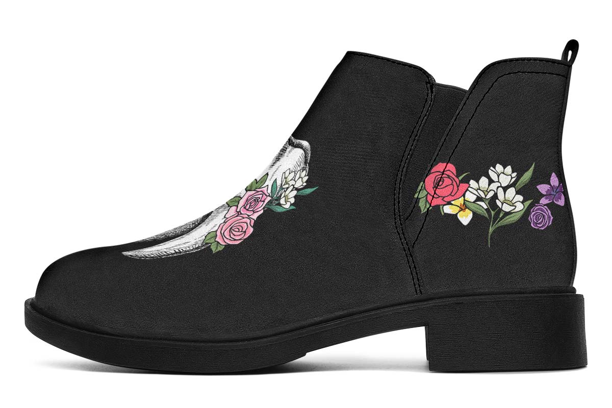 Floral Anatomy Tooth Neat Vibe Boots