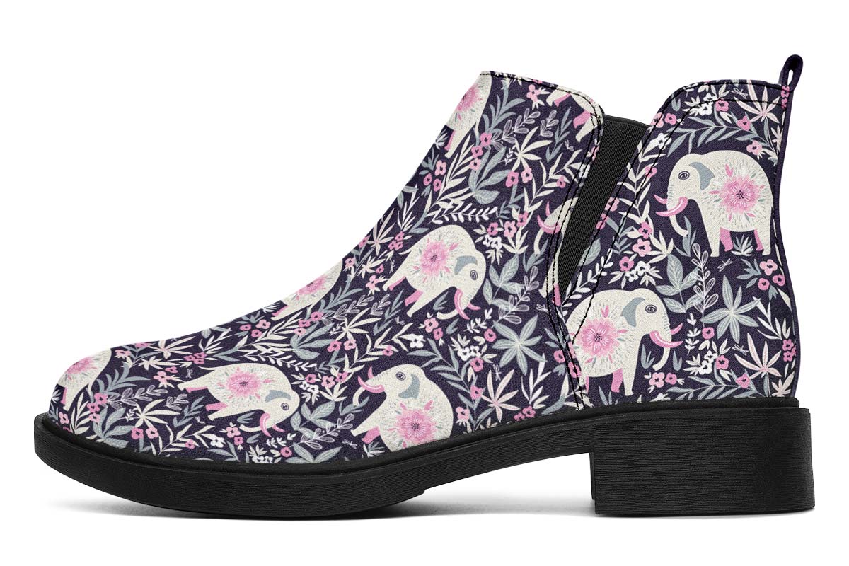Floral Elephant Neat Vibe Boots