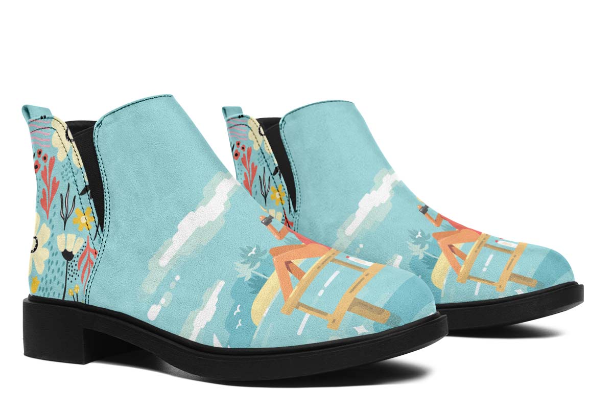 Floral Lifeguard Neat Vibe Boots