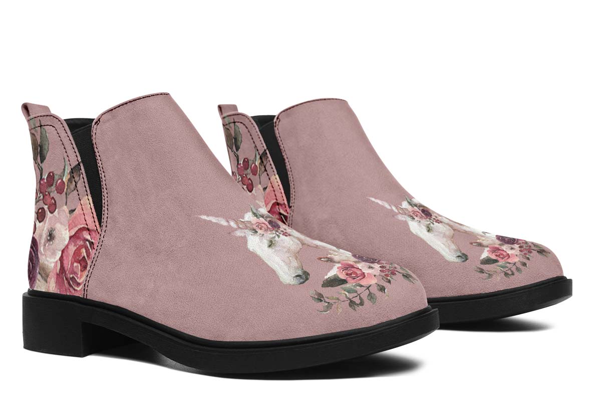 Floral Unicorn Neat Vibe Boots