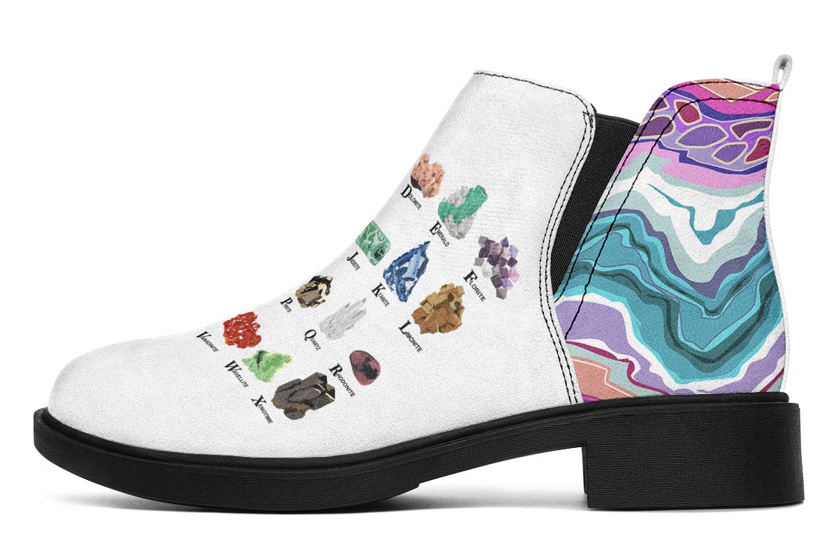 Geology Alphabet Neat Vibe Boots