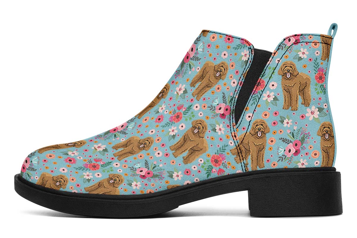 Goldendoodle Flower Neat Vibe Boots