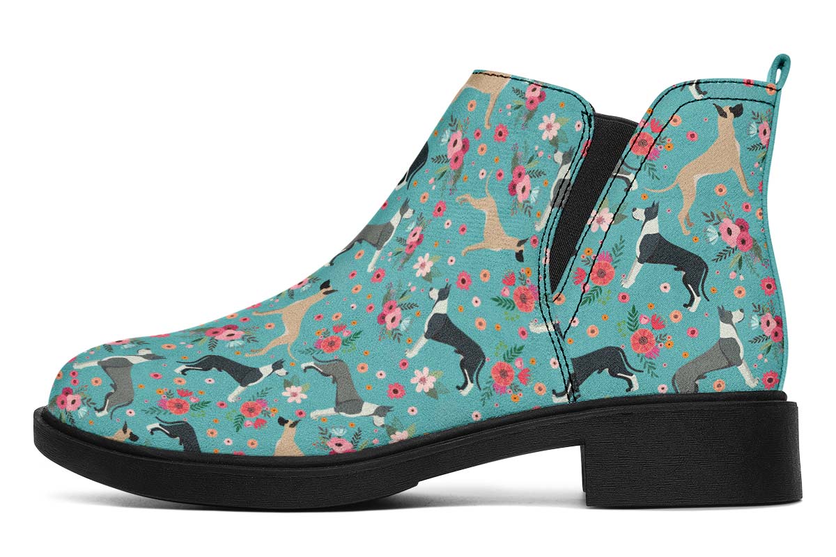 Great Dane Flower Neat Vibe Boots