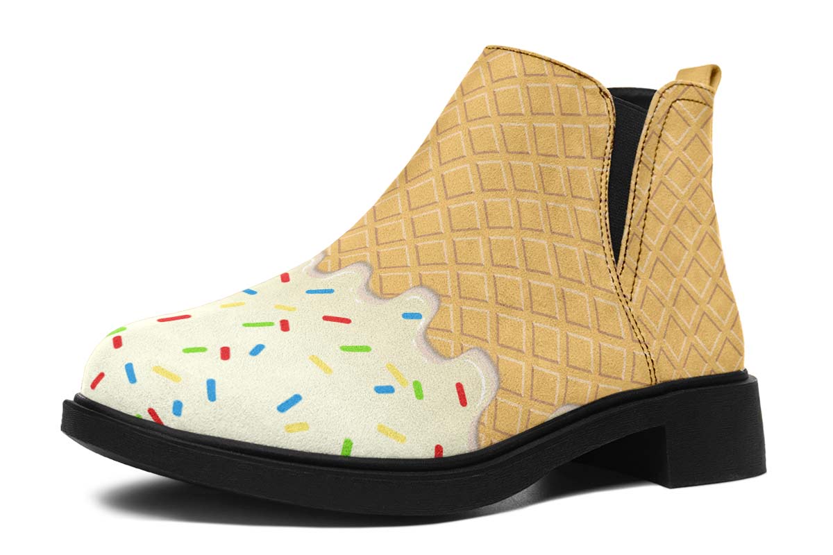 Ice Cream Cone Neat Vibe Boots