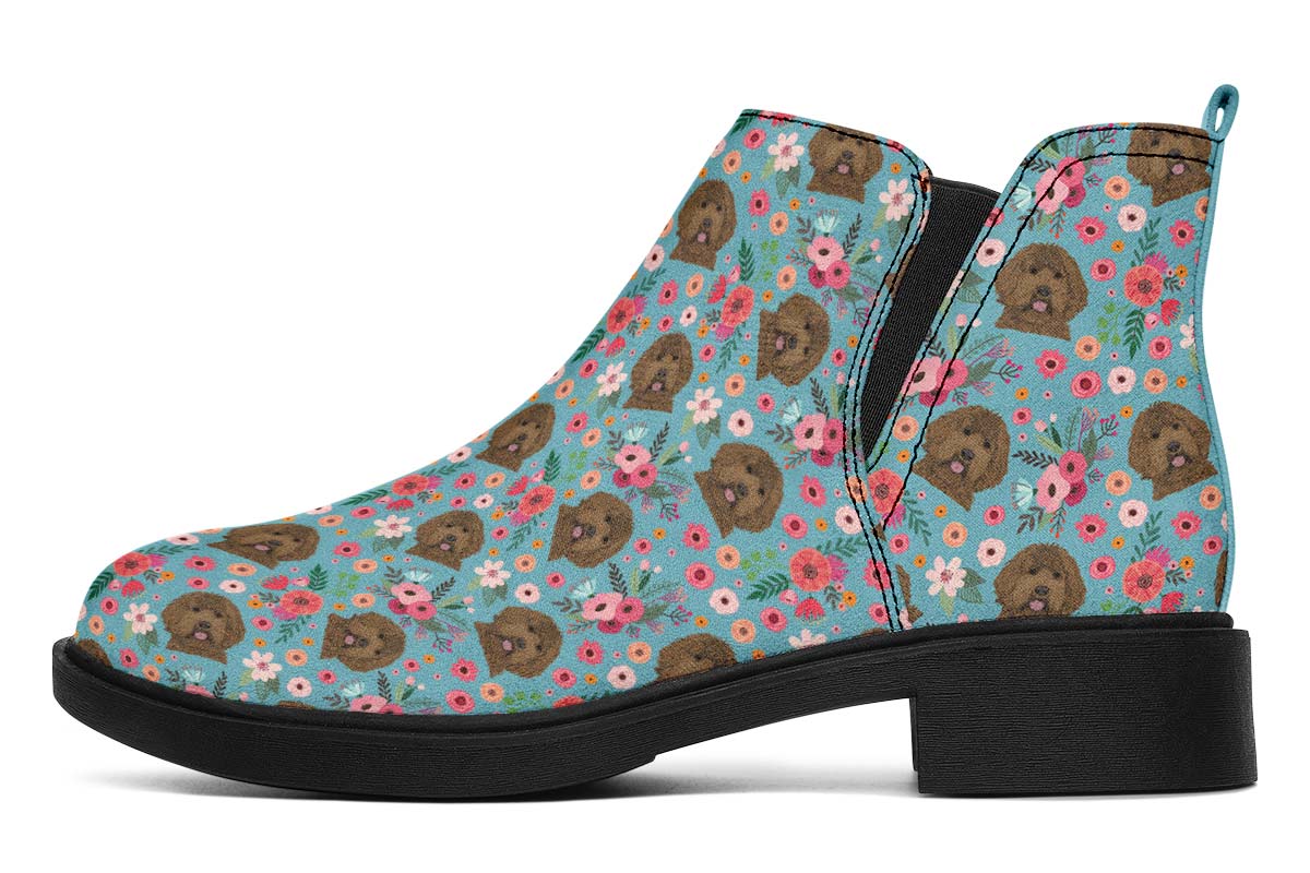 Labradoodle Flower Neat Vibe Boots