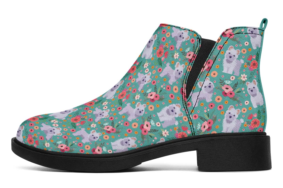 Maltese Flower Neat Vibe Boots