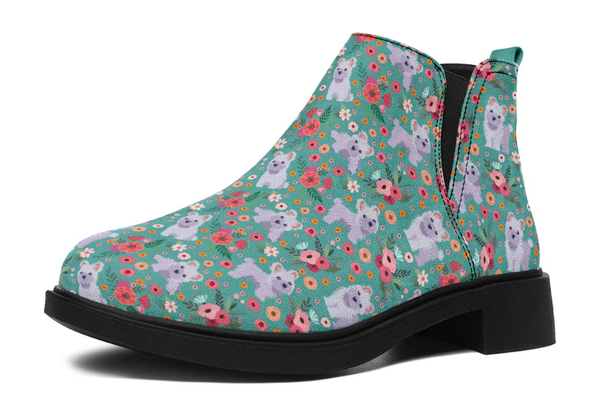 Maltese Flower Neat Vibe Boots