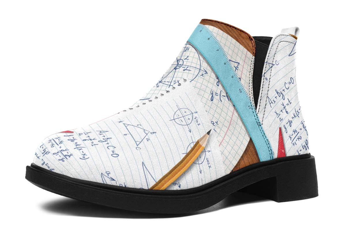 Math Notes Neat Vibe Boots