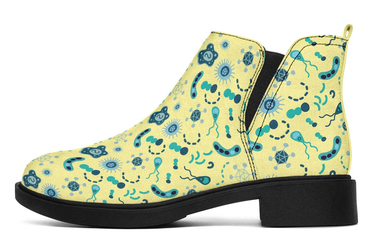 Microbiology Pattern Neat Vibe Boots