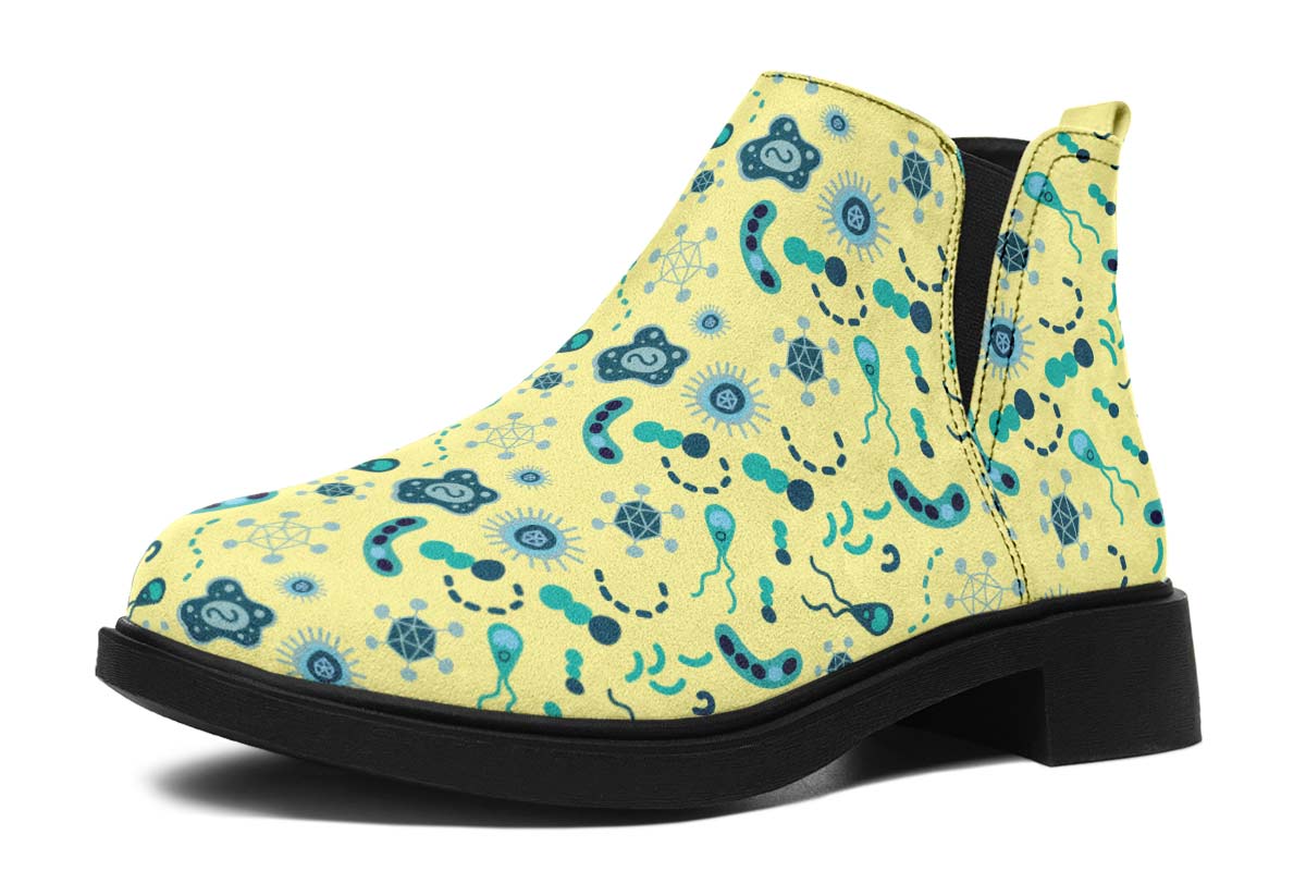 Microbiology Pattern Neat Vibe Boots