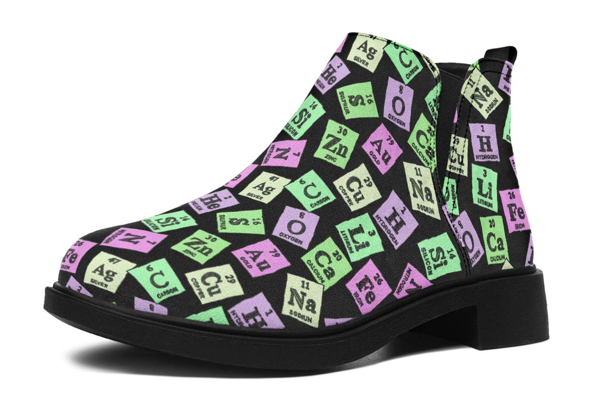 Periodic Table Pattern Neat Vibe Boots