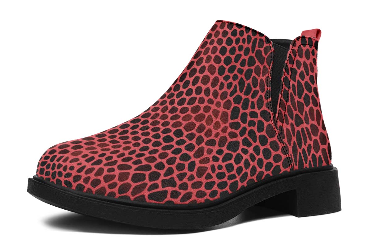 Pink Reptile Design Neat Vibe Boots