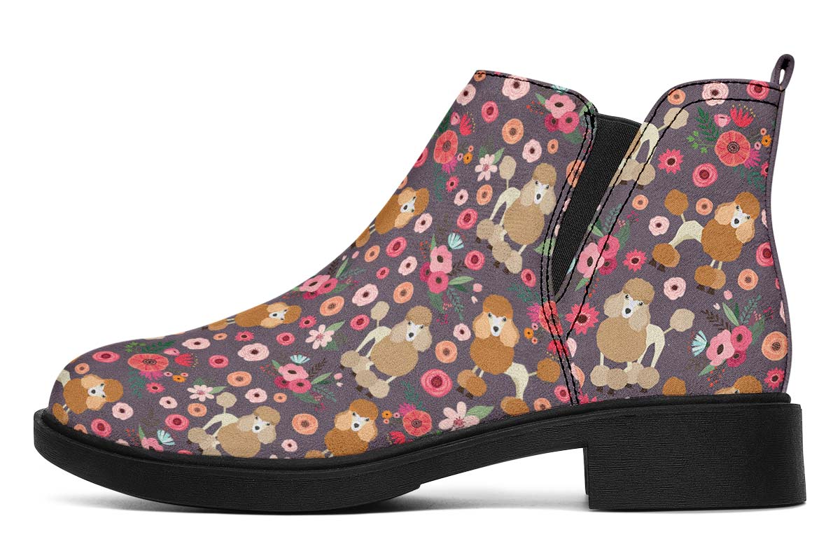 Poodle Flower Neat Vibe Boots