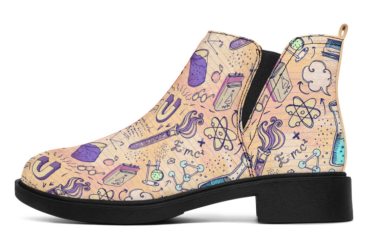 Science Lover Pattern Neat Vibe Boots