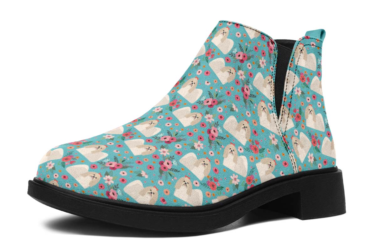 Shih Tzu Flower Neat Vibe Boots