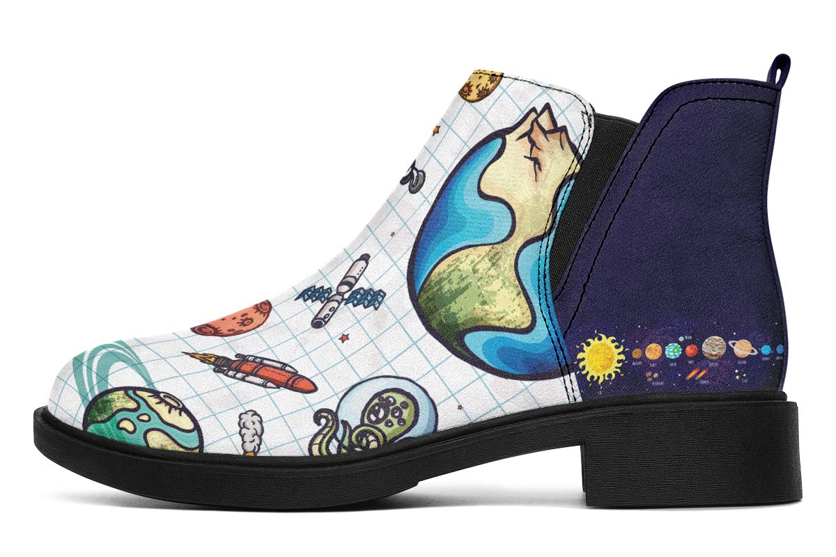 Space Notebook Neat Vibe Boots