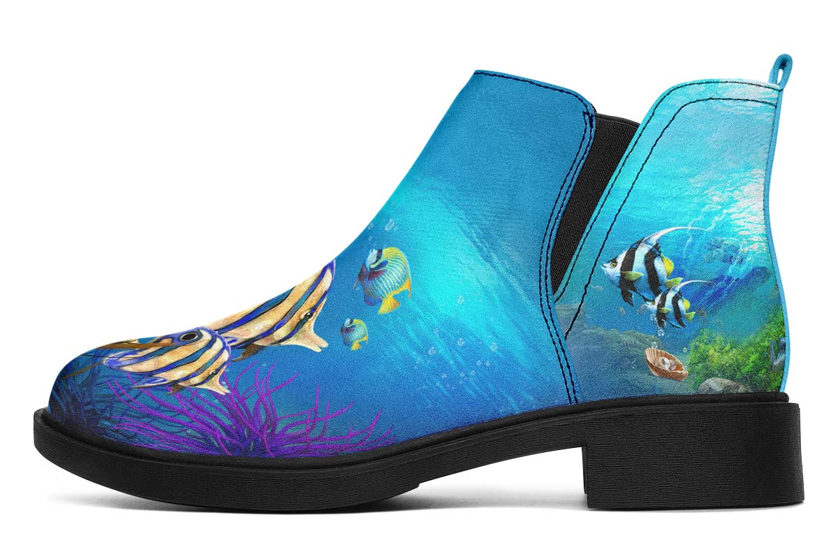 Tropical Ocean Neat Vibe Boots