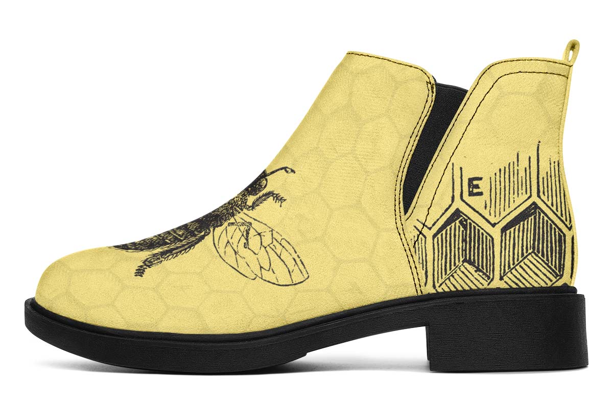 Vintage Bee Diagram Neat Vibe Boots