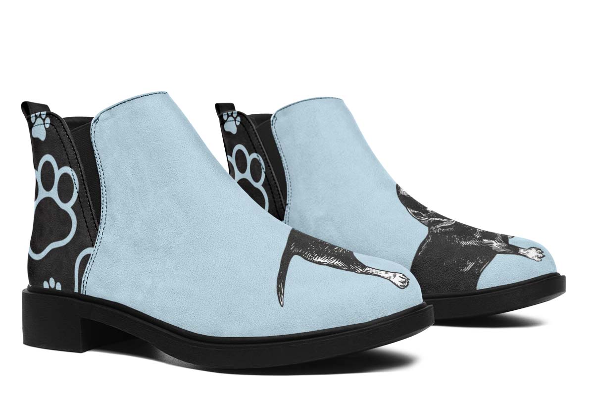 Vintage Dachshund Neat Vibe Boots