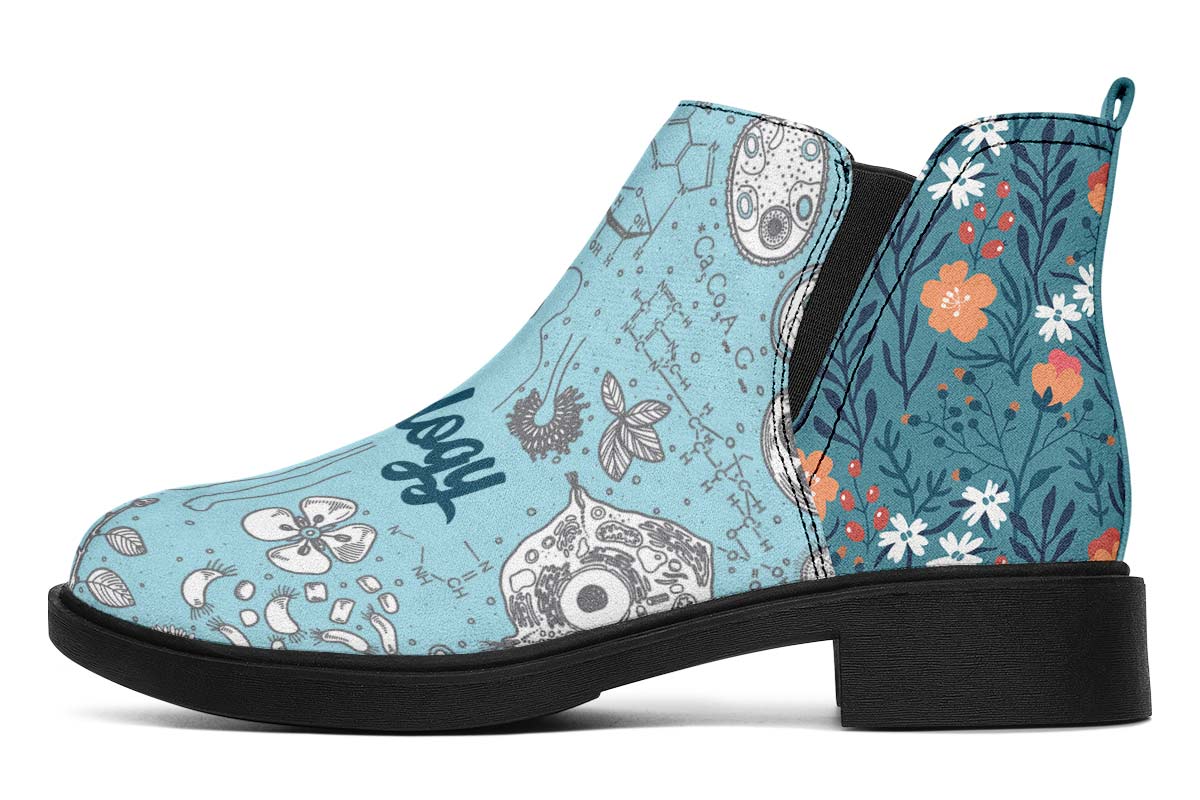 Vintage Floral Biology Neat Vibe Boots