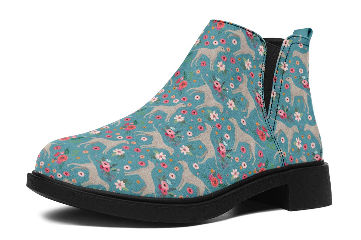 Weimaraner Flower Neat Vibe Boots